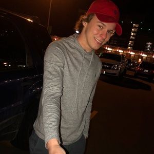 Men’s Polo Ralph Lauren lightweight grey hoodie